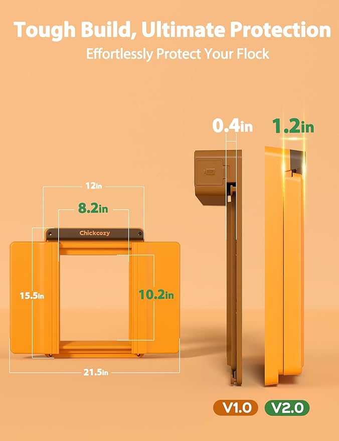 Solar Automatic Chicken Coop Door