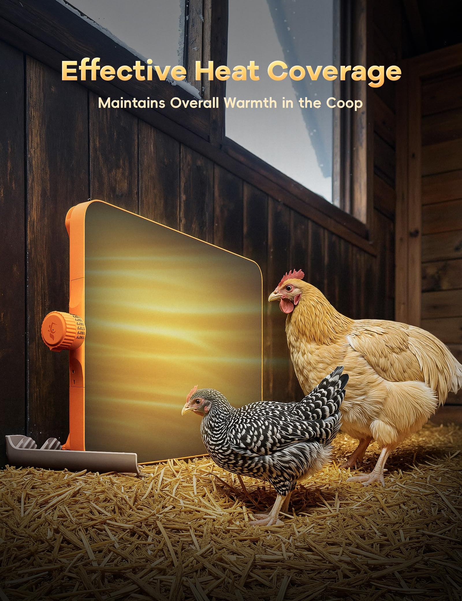 Smart Chicken coop Heater & Chick Brooder